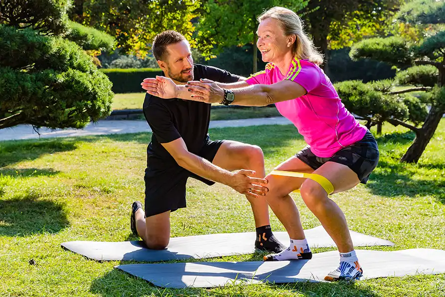 Als Personal Trainer unterstütze ich Dich individuell mit funktionellem Kraftraining und Ausdauertraining um Deine Fitness nachhaltig zu verbessern.