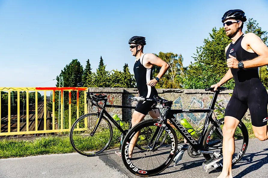 Auch auf Triathlons haben wir Kunden schon im Personal Training vorbereitet.